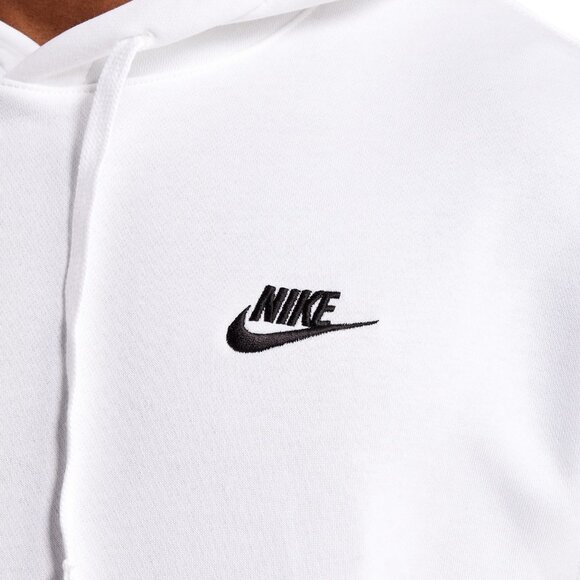 Nike Club Fleece 2 PC Sweatsuit Mens Size 4XL Cargo Tracksuit White Black NWT - Picture 5 of 9